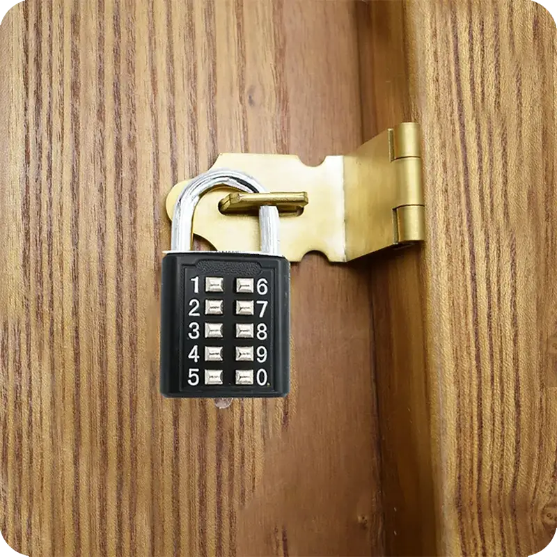 10 Digit Combination Lock 04